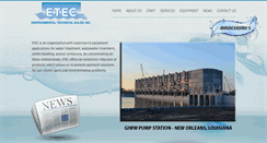 Desktop Screenshot of etec-sales.com